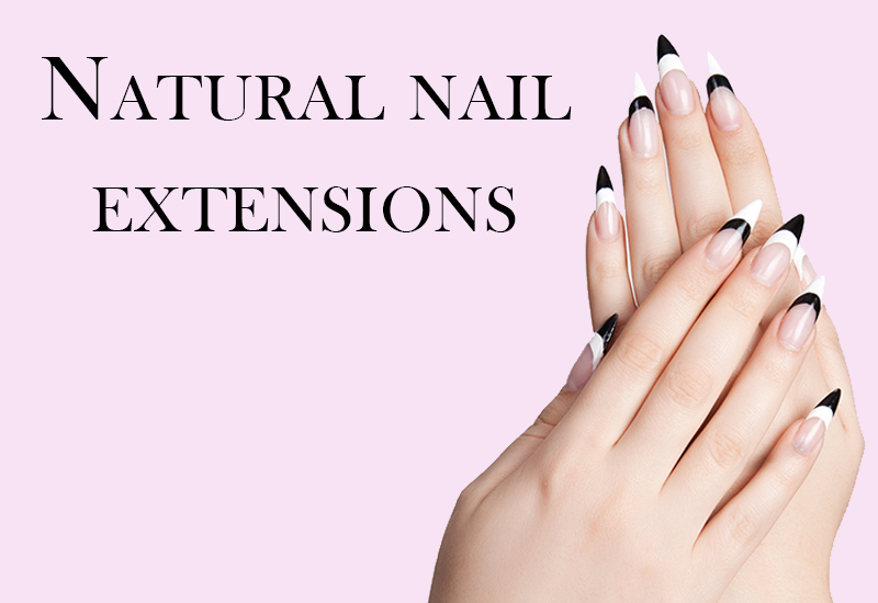 Natural nail extensions